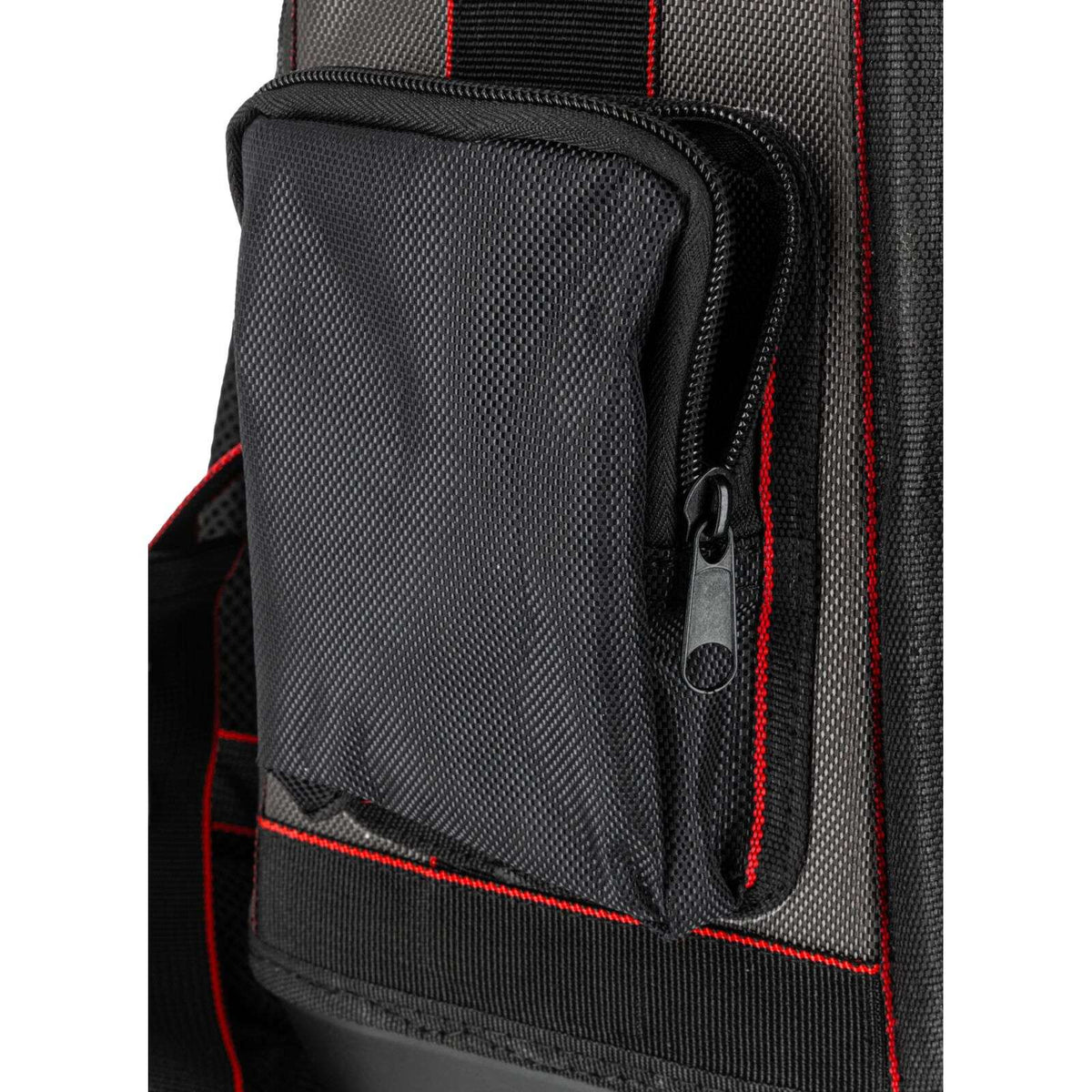 Geantă impermeabilă tip rucsac pentru unelte cu 22 de buzunare, poliester Oxford, PROLINE 62158