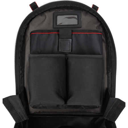 Geantă impermeabilă tip rucsac pentru unelte cu 22 de buzunare, poliester Oxford, PROLINE 62158