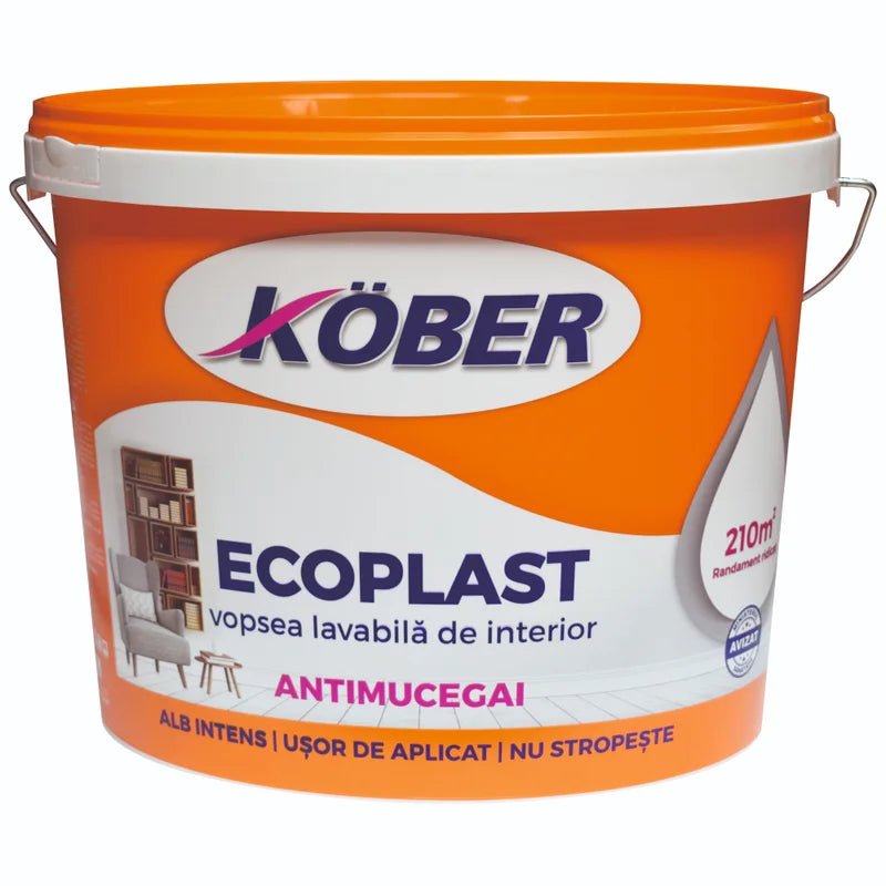 Vopsea Lavabila Ecoplast 17l