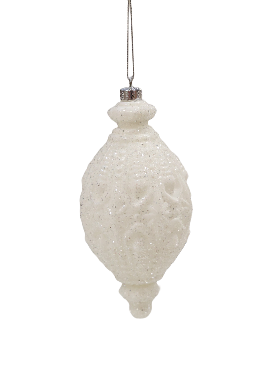 XMAS ORNAMENT GLOB ALB TUGUIAT, PLASTIC