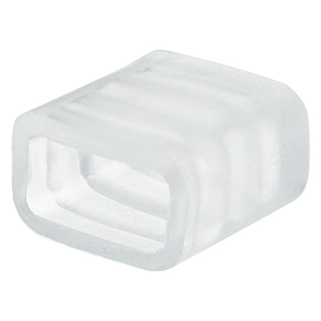 Protecție capăt bandă COB 8 mm, plastic, pentru bandă LED, Optonica 6593
