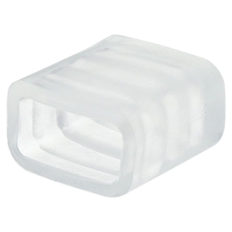 Protecție capăt bandă COB 8 mm, plastic, pentru bandă LED, Optonica 6593