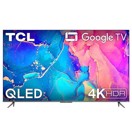 Televizor QLED 4K Ultra HD Smart GoogleTV 65 inch HDR Dolby Atmos TCL 65C635X1