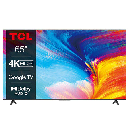 Televizor smart Google TV Ultra HD 4K 65 inch 165 cm, HDMI 2.1, HDR10, TCL 65P635