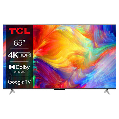 Televizor LED Smart Google TV 65 inch 4K HDR, Bluetooth, TCL 65P638