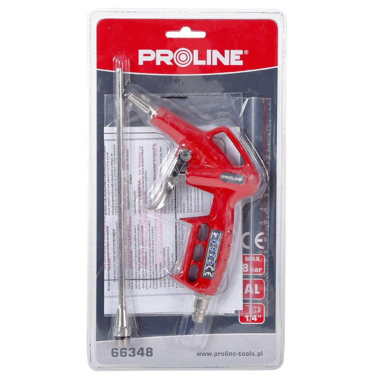 Pistol pentru suflat cu duză adițională 215 mm Proline 66348