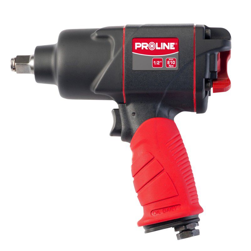 Cheie pneumatică de impact 1/2" 810 Nm, compactă, PROLINE 66371