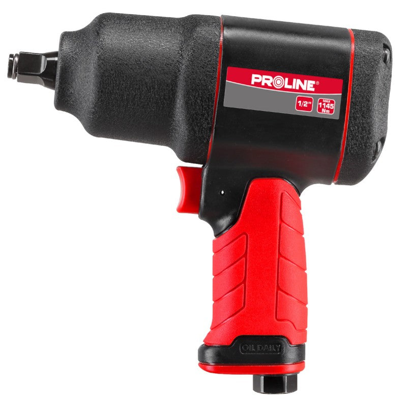 Cheie pneumatică de impact 1/2" 1145 Nm, corp compozit, Proline 66372