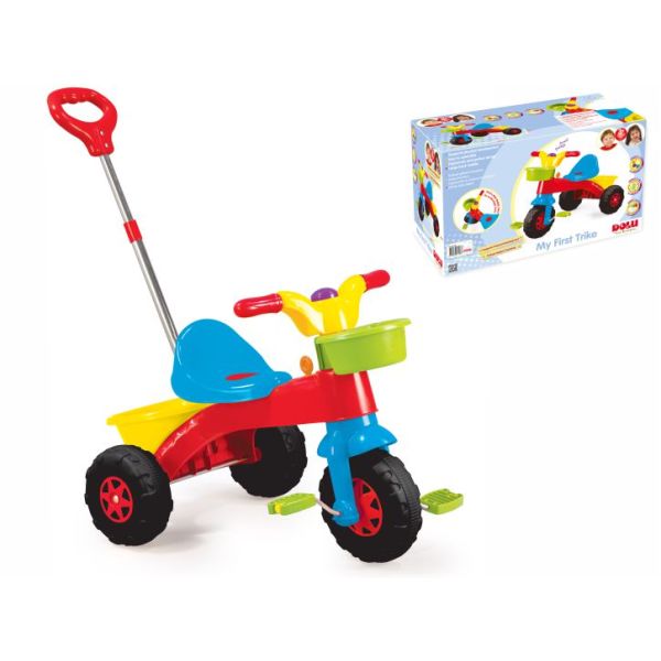 Tricicleta Cu Maner Myfirsttrike, 70x70x46cm Dolu 7007