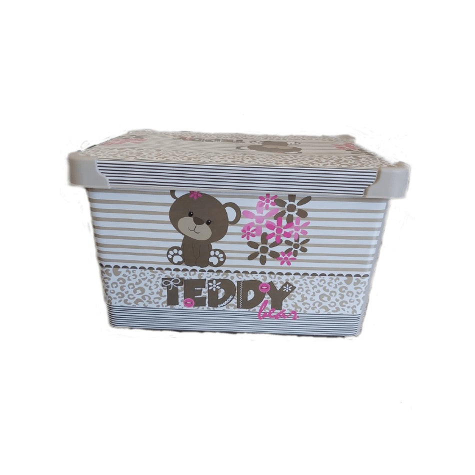 Cutie Depozitare Decor Cu Capac 10 L Teddy