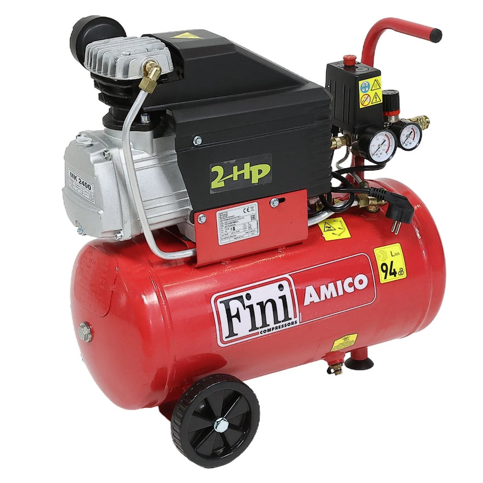 Compresor De Aer Hecht 2026 Pe Ulei , Putere 1500 W , 8 Bar, 24l