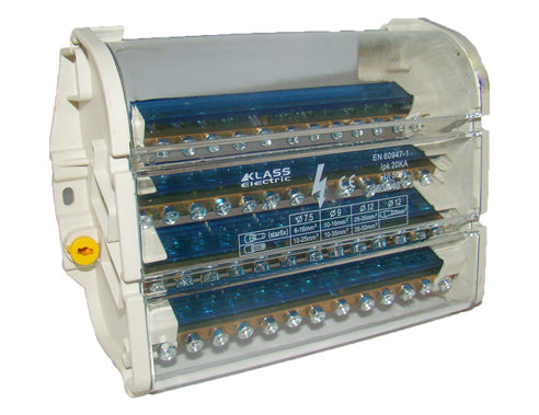Distribuitor Tetrapolar 407/125a, 1.5mm-25mm