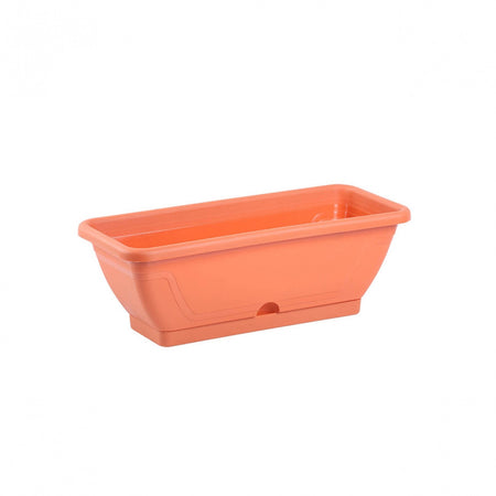 Jardiniera Cu Tava 40 Cm X 15.5 Cm Latime, 5.5 Litri