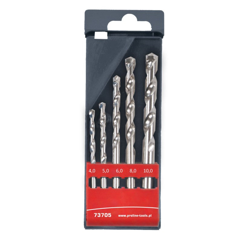 Set burghie beton cilindrice PROLINE, casetă plastic