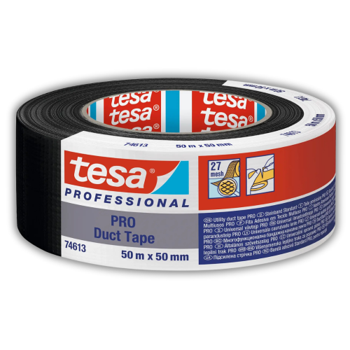 Banda Adeziva Reparare Durabila 50mm / 50m - Negru