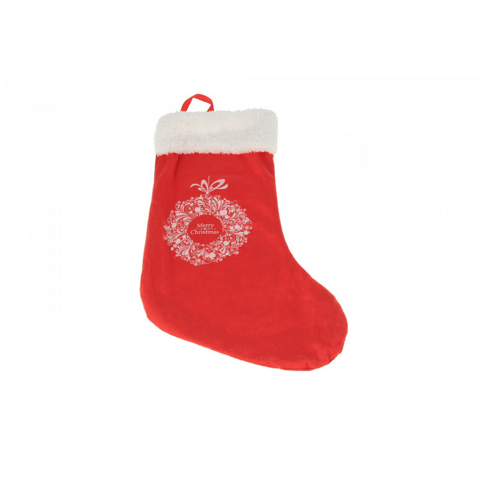 Ornament  Ciorap De Craciun 43cm Nm8184 58m7