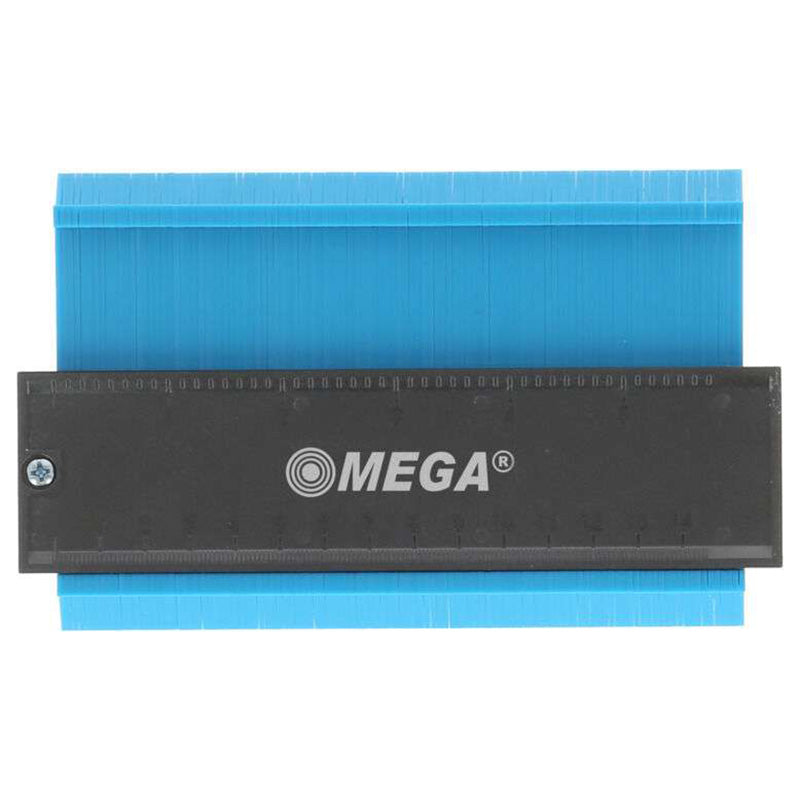 Șablon pentru profile cu tijă din plastic MEGA, scală metrică și imperială, cod furnizor