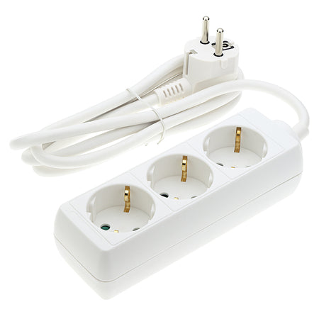 Prelungitor electric cu 3 prize și protecție copii Optonica