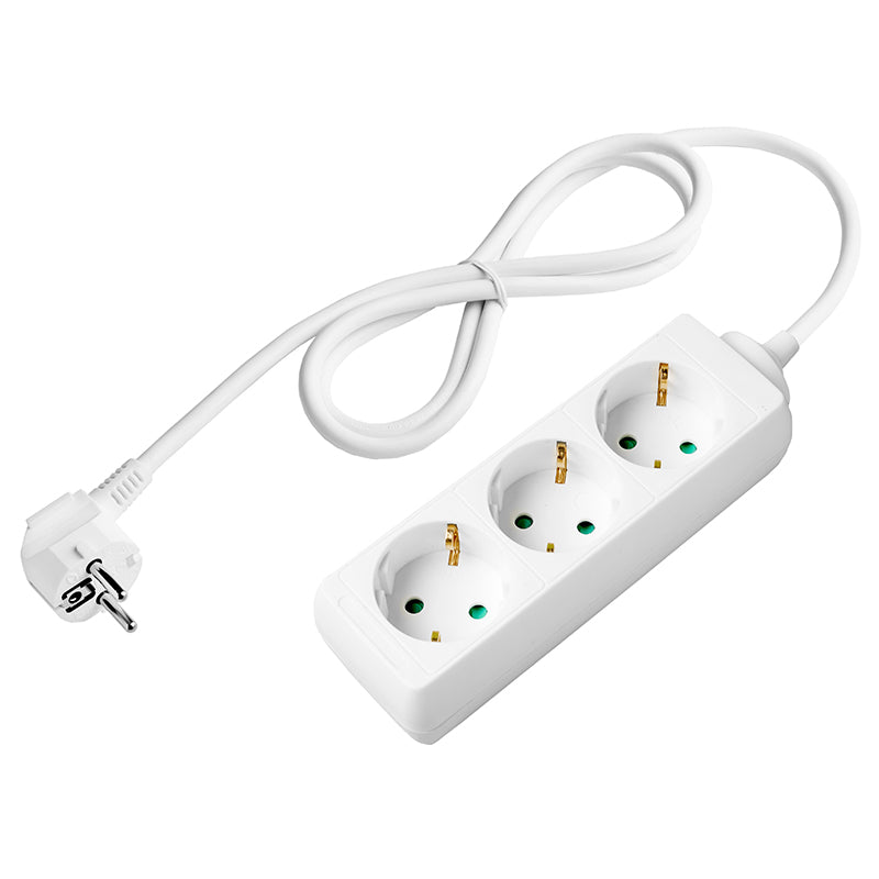 Prelungitor electric cu 3 prize și protecție copii Optonica