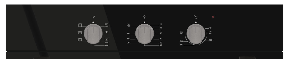 Cuptor Electric Incorporabil Samus, Clasa A, 58 Litri, 2200w, Negru