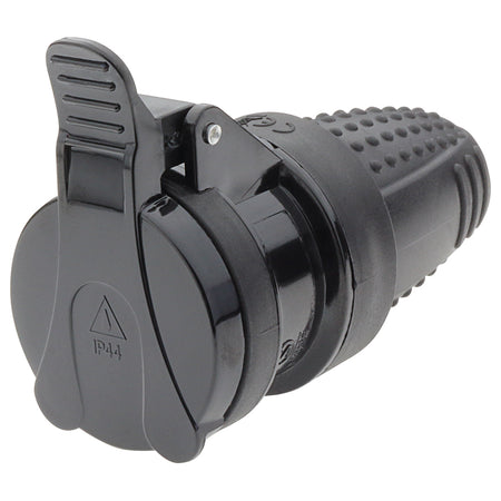 Stecker mama IP44 16A max 3500 W negru Optonica 7632