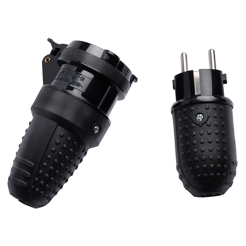 Stecker mama IP44 16A max 3500 W negru Optonica 7632