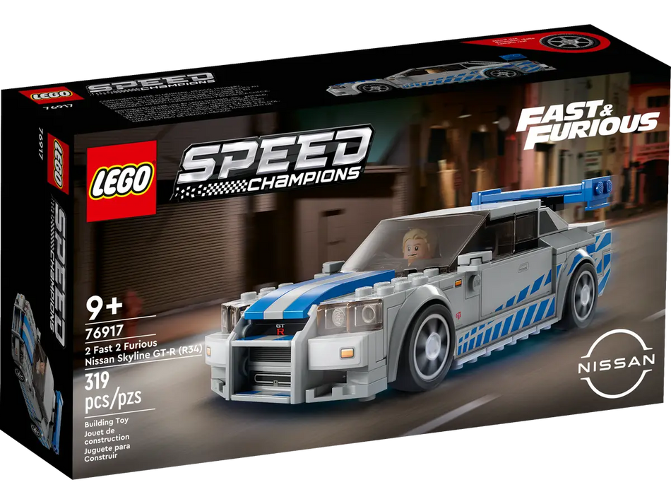 Lego Speed Champions Nissan Skyline Gt R Lego76917