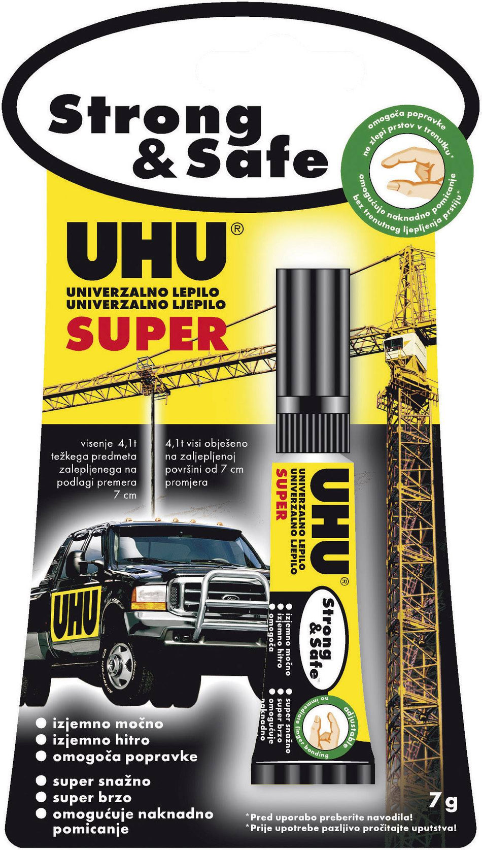 Adeziv Universal Super Strong & Safe Uhu 7g