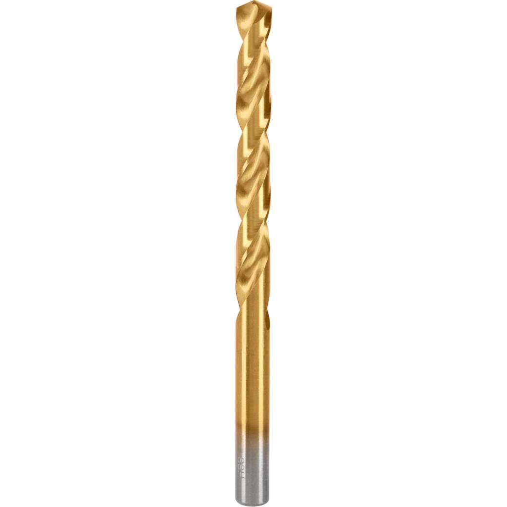 Set burghie metal PROLINE HSS-TiN 135° acoperite titan în casetă 13 piese