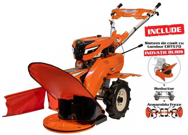 Utilaj Multifunctional Ruris 7800crt+roti Cauciuc 4-8+sist.de Cosit 7CP