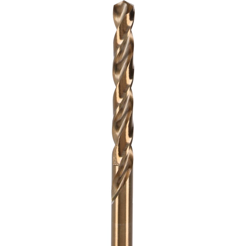 Set burghie metal HSS-Co 5% cobalt PROLINE vârf 135° în casetă 13 piese