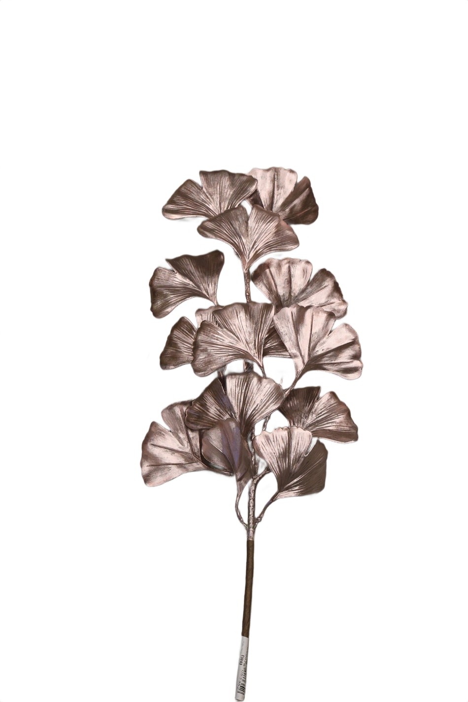 XMAS CREANGA CU FRUNZE GINKO GOLD ROSE