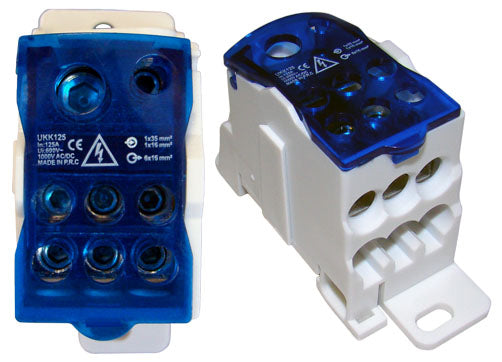 Distribuitor Monopolar Ukk 125a 1x35mm+1x6mm/6x16mm