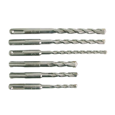 Set burghie beton SDS Plus MEGA în casetă plastic