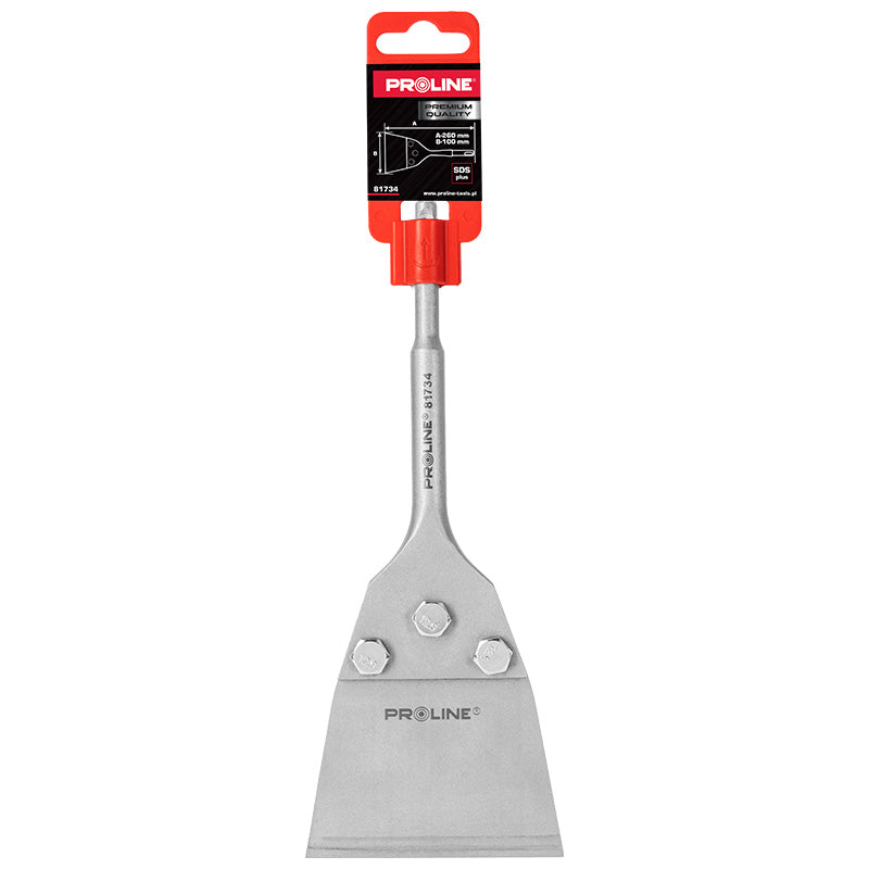 Daltă decopertare trapezoidală PROLINE SDS Plus cod 81734 pentru ciocane rotopercutoare