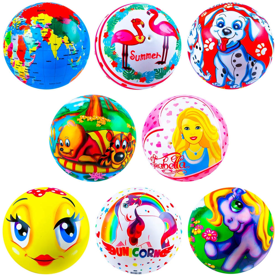 Minge Pvc 23cm Desene Dspp-mix