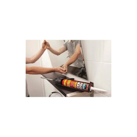 Adeziv și etanșant universal MS polimer 425g, uz interior/exterior, elastic permanent, BISON