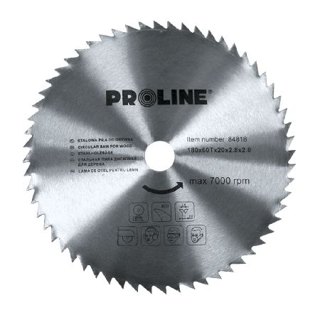 Disc circular pentru lemn Proline 60 180 mm
