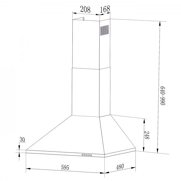 Hota Decorativa Tip Turn 60cm Samus 202 W