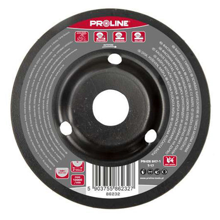 Disc rășpel conic pentru finisare 125 mm PROLINE 86232