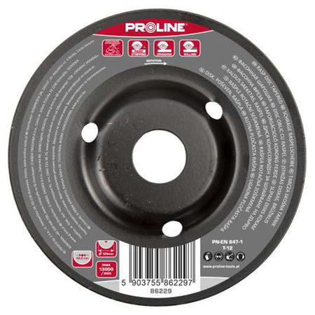 Disc rașpel conic PROLINE aspru pentru lemn, plastic și cauciuc