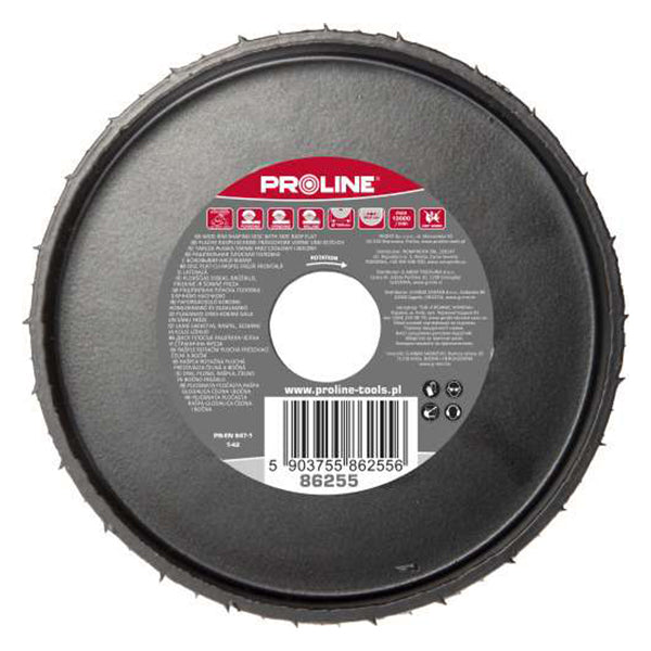 Disc raspel carotă plat frontal-lateral 120 mm PROLINE 86255