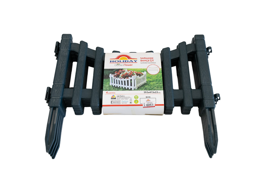 Gardulet Plastic 56x40cm, 4buc, Maro