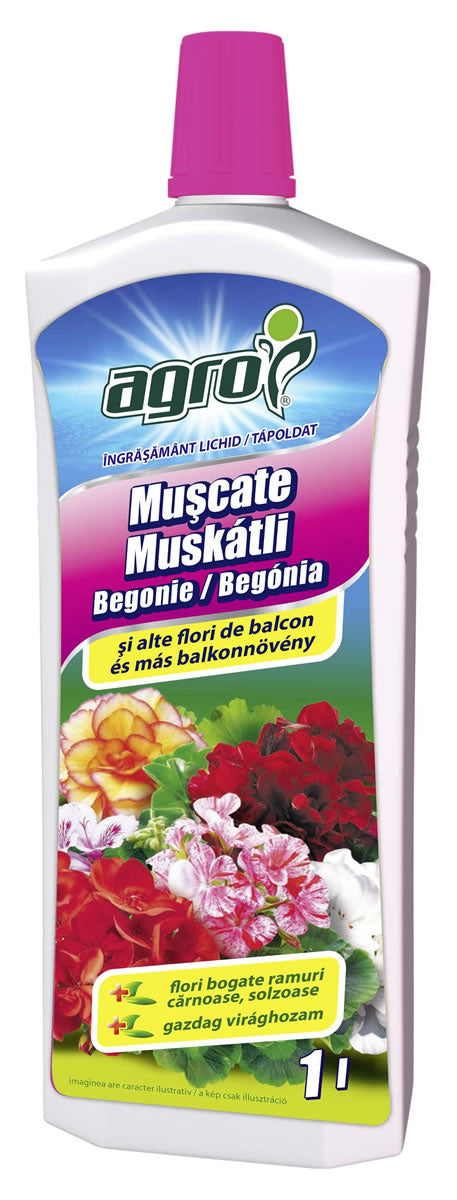 Ingrasamant 0.5l Lichid Pentru Flori De Balcon