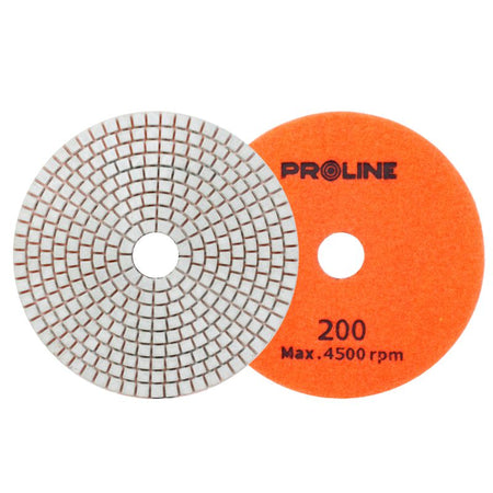 Disc abraziv diamantat ceramică PROLINE 125 mm pentru șlefuire