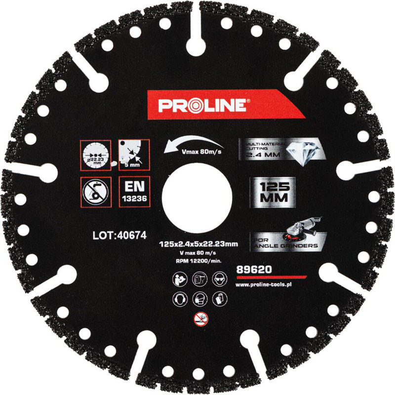 Disc diamantat special debitare multi-materiale PROLINE