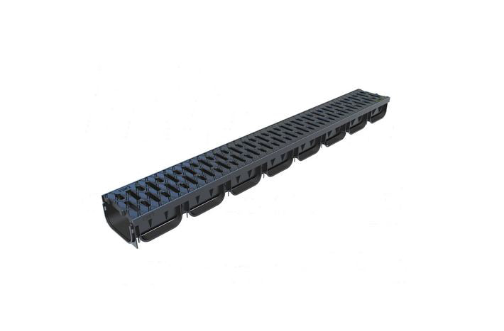 Rigola Pvc Cu Gratar Inox 50 Cm