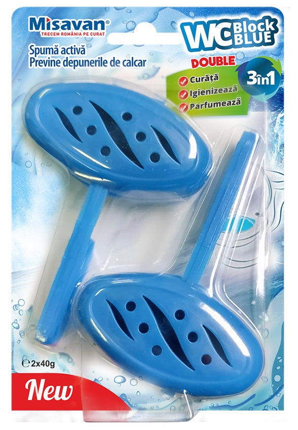 Misavan Odorizant Wc Block Blue 40g