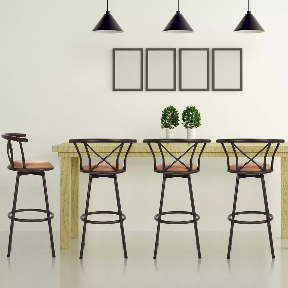 Scaun Bar Hailey, Maro, 56x43x99 Cm
