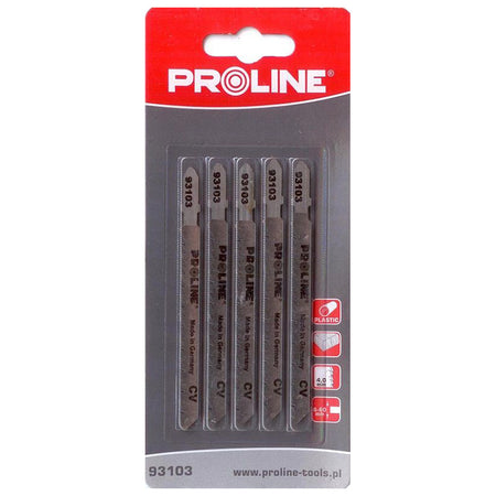 Pânze pendular pentru lemn PROLINE, dinți convergenți, set 5 bucăți A (Tip T)